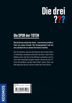 Preview: Kosmos Buch Die drei ??? Die Spur der Toten 17590
