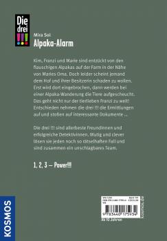 Preview: Kosmos Buch Die drei !!! Band 101 Alpaka-Alarm 17593