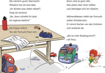 Kosmos Buch Lesen lernen Bücherhelden 1.Kl. Pumuckl geht in die Schule 18370