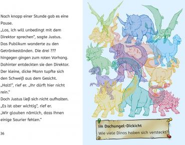 Kosmos Buch Die drei ??? Kids Bücherhelden 2.Kl. Achtung, Dinos! 18578