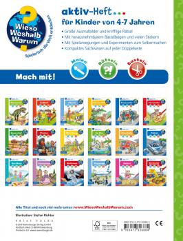Ravensburger Buch Wieso? Weshalb? Warum? aktiv-Heft Im Zoo 32688