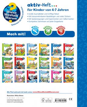 Ravensburger Buch Wieso? Weshalb? Warum? aktiv-Heft Feuerwehr 32691