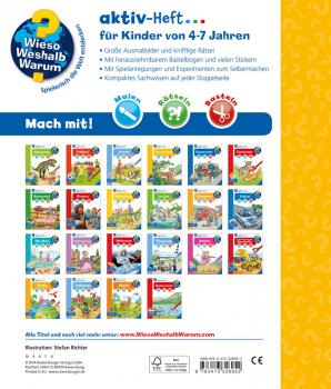 Ravensburger Buch Wieso? Weshalb? Warum? aktiv-Heft Tiere der Welt 32695