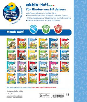 Ravensburger Buch Wieso? Weshalb? Warum? aktiv-Heft Straßenverkehr 32991