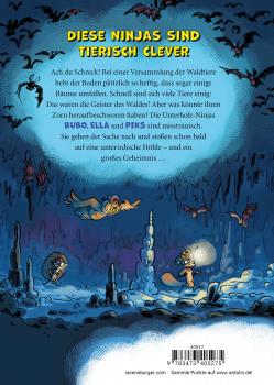 Preview: Ravensburger Buch Erzählendes Kinderbuch Unterholz Ninjas Band 4 Die Geister des Waldes 40527