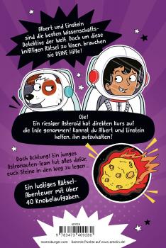 Preview: Ravensburger Buch Rätselkrimi Albert & Einstein Band 2 Der total verrückte Weltraum Wahnsinn 40928