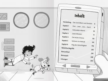 Preview: Ravensburger Buch Rätselkrimi Albert & Einstein Band 2 Der total verrückte Weltraum Wahnsinn 40928