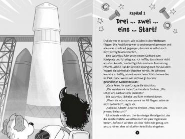 Ravensburger Buch Rätselkrimi Albert & Einstein Band 2 Der total verrückte Weltraum Wahnsinn 40928