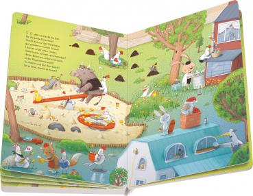Ravensburger Buch Pappbilderbuch Viel Wimmelei ums Osterei 41832