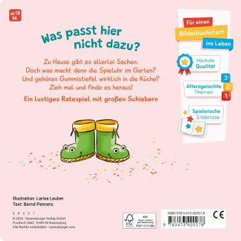 Ravensburger Buch Pappbilderbuch Nanu? Passt das dazu? Zuhause 42027