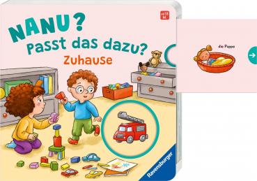 Ravensburger Buch Pappbilderbuch Nanu? Passt das dazu? Zuhause 42027