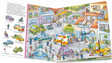 Ravensburger Buch Pappbilderbuch Sachen suchen Wimmelbuch Fahrzeuge 42103