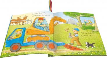 Ravensburger Buch Pappbilderbuch Mitmachen Knuddel Knautsch Mein Bagger 42138