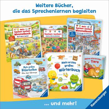 Ravensburger Buch Pappbilderbuch Spracherwerb Meine ersten Wörter 6 Mini Bücher im Set 42163