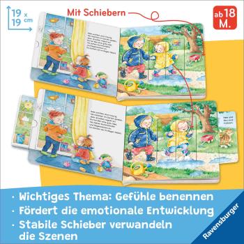 Preview: Ravensburger Buch Pappbilderbuch Glücklich, traurig, wütend, froh 42183