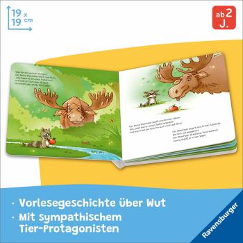 Preview: Ravensburger Buch Pappbilderbuch Vorlesen Wenn liebe Waschbären wütend sind 42212