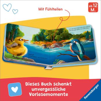 Preview: Ravensburger Buch Pappbilderbuch Vorlesen Mein liebstes Vorlese Fühlbuch Das kleine Küken 42214