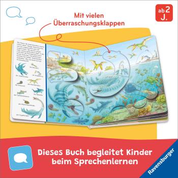 Preview: Ravensburger Buch Pappbilderbuch Spracherwerb Mein Sachen suchen Wimmelbuch Dinosaurier 42219