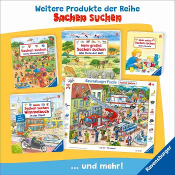Ravensburger Buch Pappbilderbuch Spracherwerb Mein Sachen suchen Wimmelbuch Dinosaurier 42219
