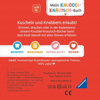 Preview: Ravensburger Buch Pappbilderbuch Mitmachen Mein Knuddel Knautsch Buch Meine Feuerwehr 42221
