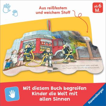 Preview: Ravensburger Buch Pappbilderbuch Mitmachen Mein Knuddel Knautsch Buch Meine Feuerwehr 42221