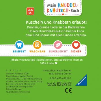 Preview: Ravensburger Buch Pappbilderbuch Mitmachen Mein Knuddel Knautsch Buch Mein Traktor 42222