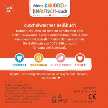 Preview: Ravensburger Buch Pappbilderbuch Mitmachen Mein Knuddel Knautsch Buch flip&pop Meine Fahrzeuge 42224