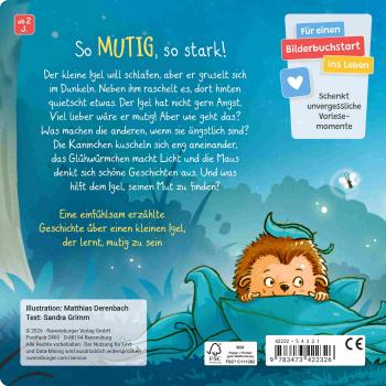 Preview: Ravensburger Buch Pappbilderbuch Vorlesen Wenn kleine Igel mutig sind 42232