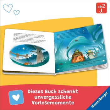 Preview: Ravensburger Buch Pappbilderbuch Vorlesen Wenn kleine Igel mutig sind 42232
