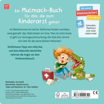 Preview: Ravensburger Buch Pappbilderbuch Willkommen beim Kinderarzt 42234
