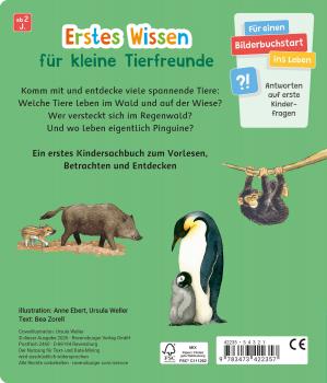 Preview: Ravensburger Buch Pappbilderbuch Wissen und Lernen Entdecke die Tiere der Welt 42235