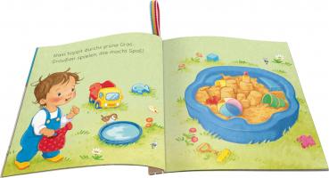 Preview: Ravensburger Buch Pappbilderbuch Mitmachen Mein Knuddel Knautsch Buch Bei uns zu Hause 42278