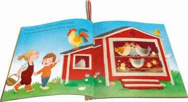 Preview: Ravensburger Buch Pappbilderbuch Mitmachen Mein Knuddel Knautsch Buch Mein Bauernhof 42279