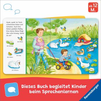 Preview: Ravensburger Buch Pappbilderbuch Spracherwerb Mein erstes Sachen suchen Lieblingstiere 42292