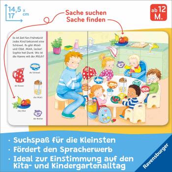 Preview: Ravensburger Buch Pappbilderbuch Spracherwerb Mein erstes Sachen suchen Kindergarten 42295