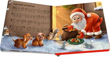 Preview: Ravensburger Buch Pappbilderbuch Mitmachen Hör mal hin O Tannenbaum Weihnachtslieder 42303