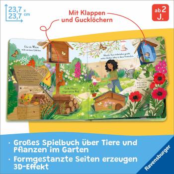 Preview: Ravensburger Buch Pappbilderbuch Wissen und Lernen Auf Entdeckungstour Im Garten 42337