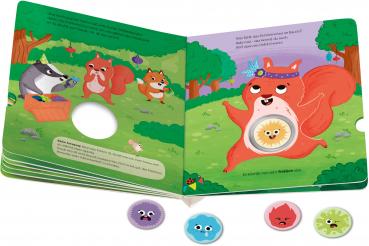 Ravensburger Buch Play+ Mein lustiges Spielbuch Wut im Bauch ab 2 Jahre 45643