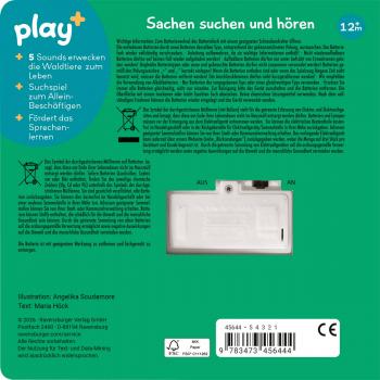 Preview: Ravensburger Buch Play+ Mein allererstes Soundbuch Tiere im Wald ab 12 Monate 45644
