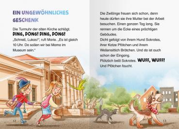 Ravensburger Buch Die Jagd nach dem magischen Detektivkoffer Band 5 Goldraub im Museum 46177