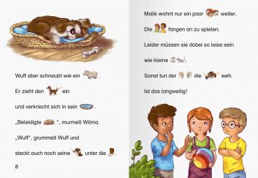 Ravensburger Buch Erstlesetitel Leserabe VorLesestufe Wilma und ihr Hund Wuff 46315