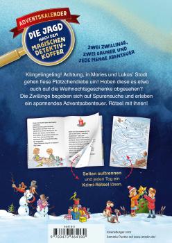 Preview: Ravensburger Buch Erstlesetitel Die Jagd nach dem magischen Detektivkoffer Adventskalender 46418