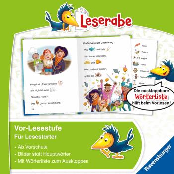 Preview: Ravensburger Buch Erstlesetitel Leserabe Vor Lesestufe Piratin Pia auf Schatzsuche 46430