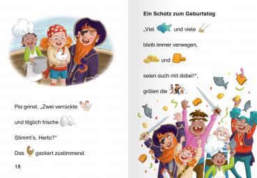 Ravensburger Buch Erstlesetitel Leserabe Vor Lesestufe Piratin Pia auf Schatzsuche 46430