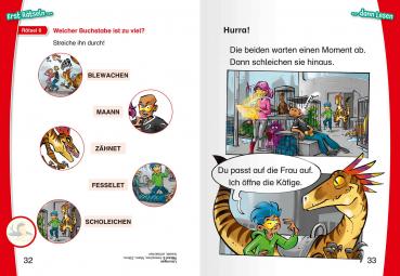 Ravensburger Buch Erstlesetitel Leserabe 1. Lesestufe Kurz und leicht Befreit die Dinos! 46431