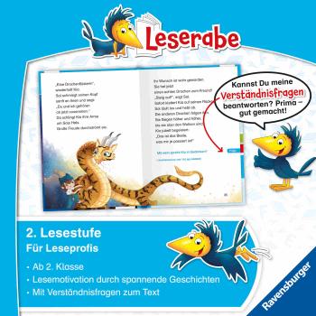 Preview: Ravensburger Buch Erstlesetitel Leserabe 2. Lesestufe Kia und der Manga Drache 46434