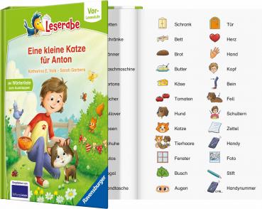 Preview: Ravensburger Buch Erstlesetitel Leserabe Vor Lesestufe Eine kleine Katze für Anton 46444