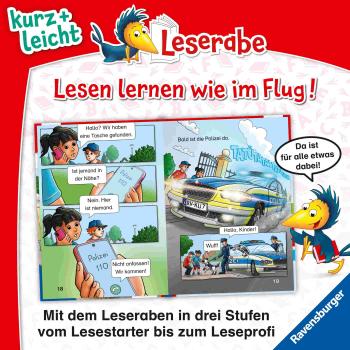 Preview: Ravensburger Buch Leserabe 1. Lesestufe Kurz und leicht Diebe im Park Eine Polizei Geschichte 46445