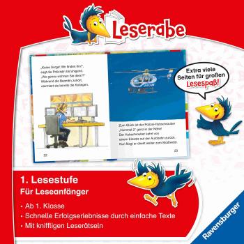 Preview: Ravensburger Buch Erstlesetitel Leserabe Sonderausgaben Polizeiabenteuer zum Lesenlernen 46457