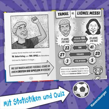 Preview: Ravensburger Buch Erstlesetitel Fußball Stars Alles über Yamal Vom Fußball Talent zum Megastar 46460